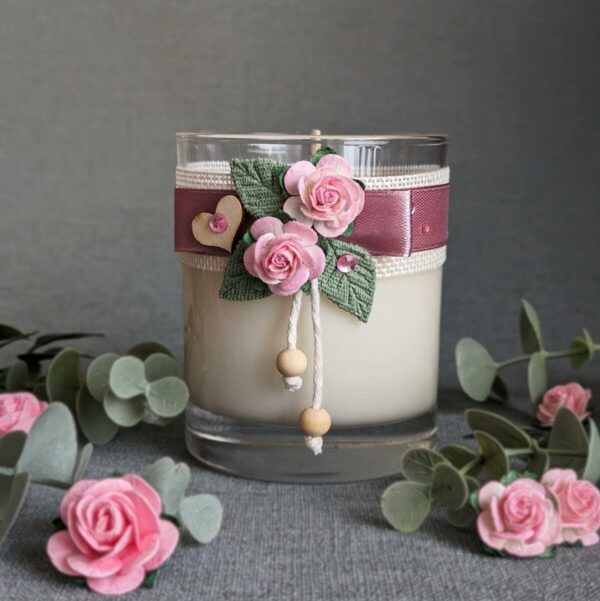 Käsitööküünal karbis Oled väga kallis 35h