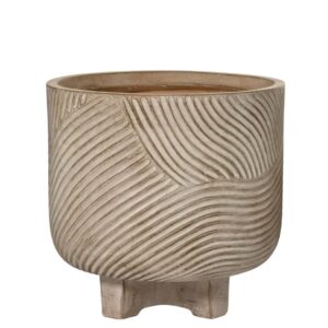 Lillepott Kane Ø37,5x h35,5cm beež