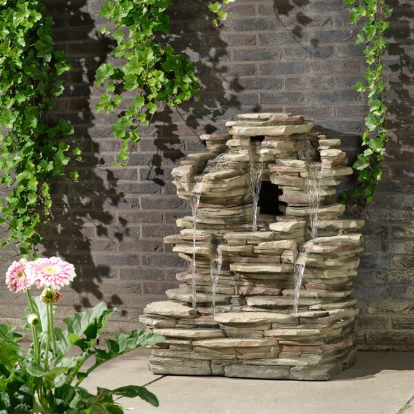 Purskkaev kivi soe valgus 60x83x h130cm