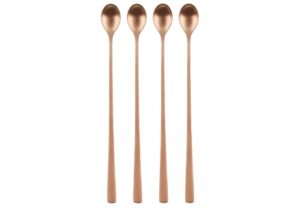 Maku pikk lusikas roosa kuld 4tk