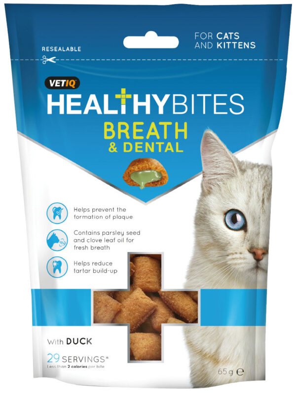 Vetiq maiustus kassile Healthy bites Denti-care 65g