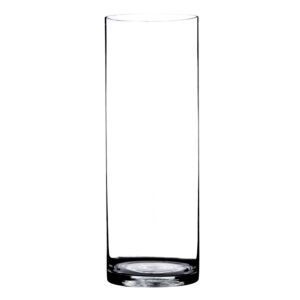 Vaas Cylinder klaas läbipaistev Ø10x h30cm