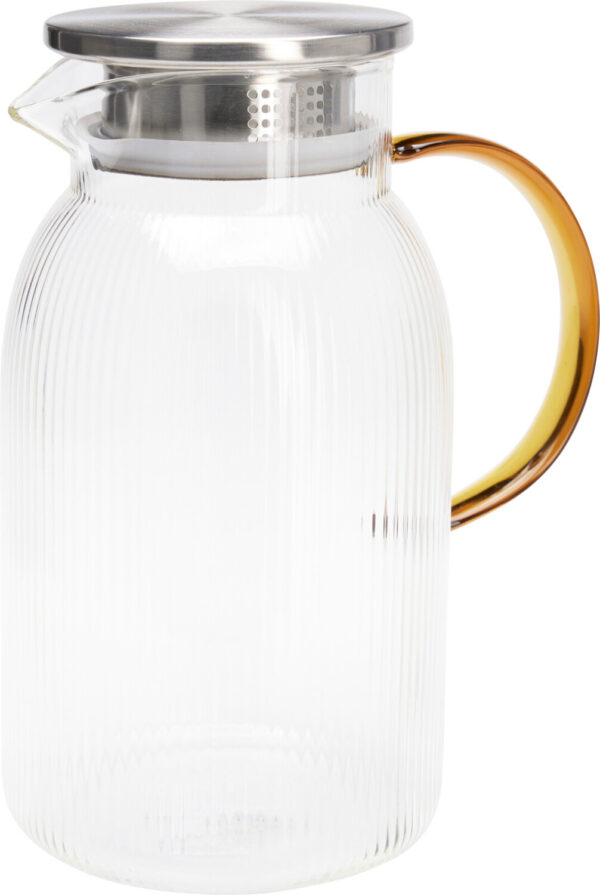 Teekann sõelaga klaasist 1,5L