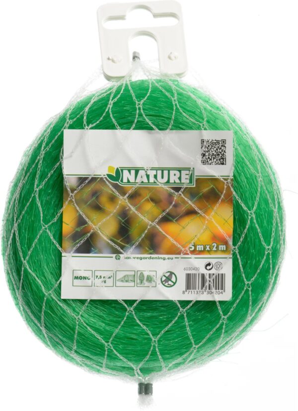 Linnuvõrk Nature Mono roheline 5x4m