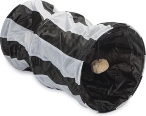 Tunnel kassile Cruzzle must/valge 50x26x h26cm