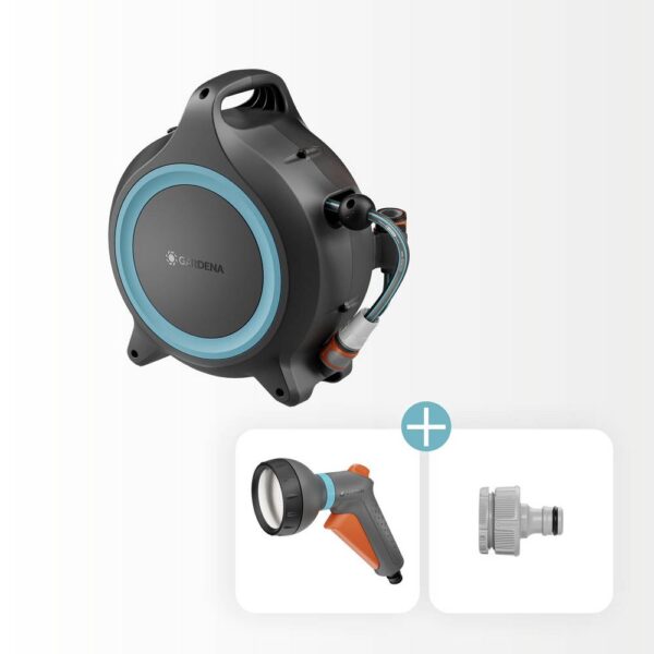 Gardena kastmisvooliku hoidik MoveMatic kastmisvoolikuga 8,5mm x 12,5m