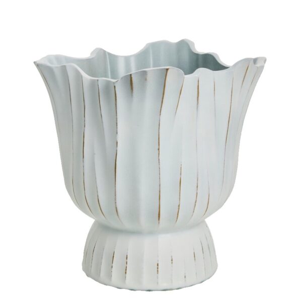 Lillepott Palazzo Ø24x h23,5xcm valge