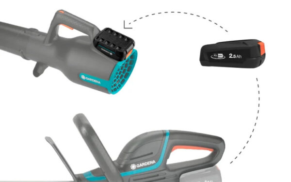 Gardena aku- ja laadija komplekt P4A AL18V-44+1x2.5Ah