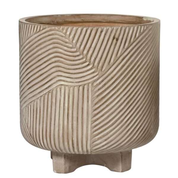 Lillepott Kane Ø44,5x h47,5cm beež