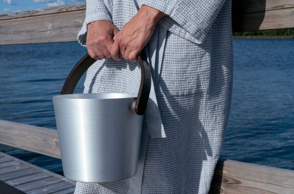 Saunakibu Rento alumiinium 5L 26x23,5x h20cm