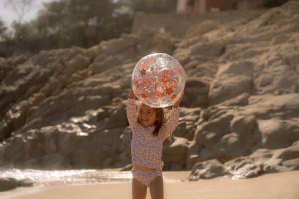 Little Dutch Rannapall 3D lillega Pink Flowers