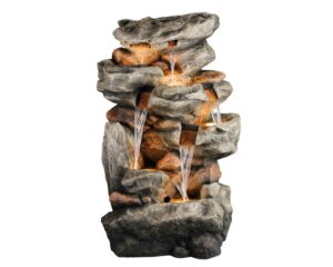 Purskkaev kivi soe valgus 60x83x h130cm