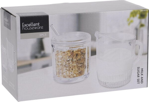 Komplekt suhkrutoos ja koorekann