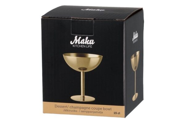 Maku pokaal kuldne 15cl 2tk