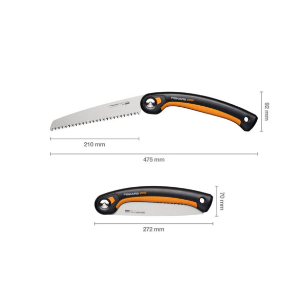 Aiasaag Fiskars SW69 Plus kokkupandav