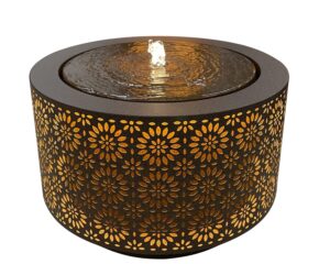 Purskkaev teras soe valgus Ø50x h30cm