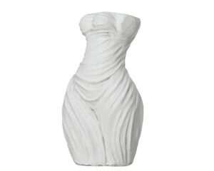 Aiaskulptuur Lady Body valge 19,5×25,5x h46cm