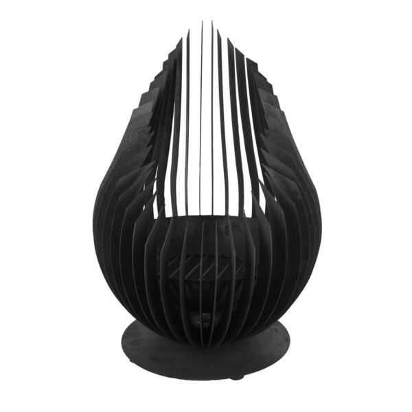 Lõkkealus Elda metall must Ø50x h70cm