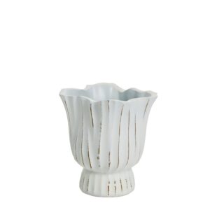 Lillepott Palazzo Ø14,5x h15cm valge