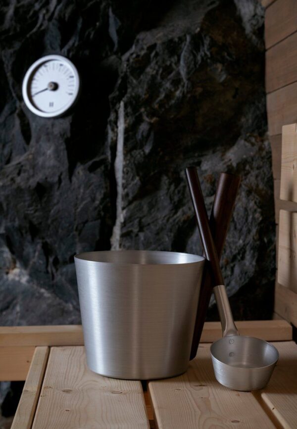 Saunakibu Rento alumiinium 5L 23,5x30x h35cm