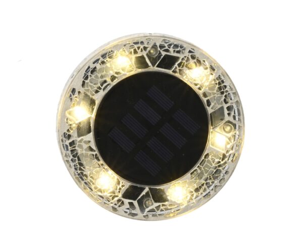 Aiavalgusti Solar LED mosaiik soe valge h13cm