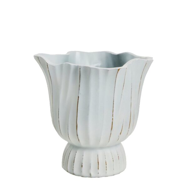 Lillepott Palazzo Ø20x h19cm valge