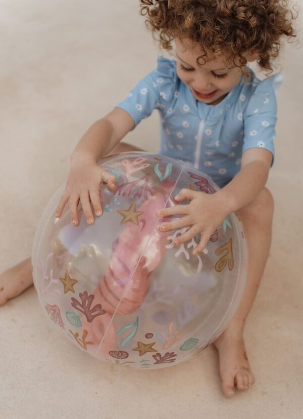 Little Dutch rannapall 3D merihobuga Ocean Dreams Pink