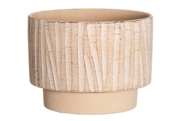 Lillepott Paralia Ø25x h19cm beež