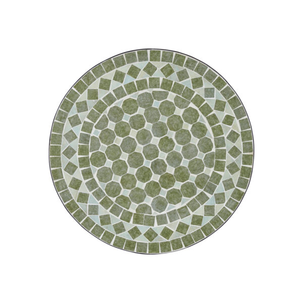 Aialaud Venice must ja roheline Ø70x h72cm