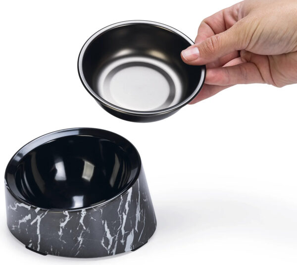 Sööginõu kassile Vita must 160ml