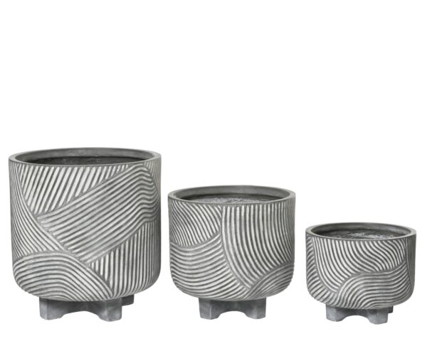 Lillepott Kane Ø32x h25,5cm hall