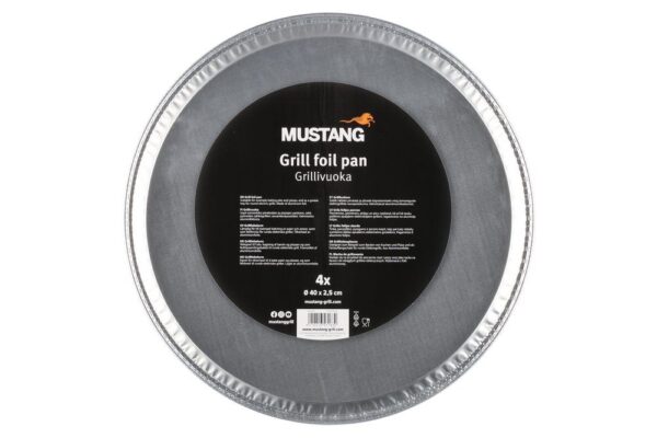Grillifoolium Mustang Ø40cm 4tk