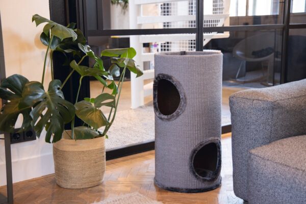 Beeztees kraapimispost kassile Stina hall Ø37x70cm