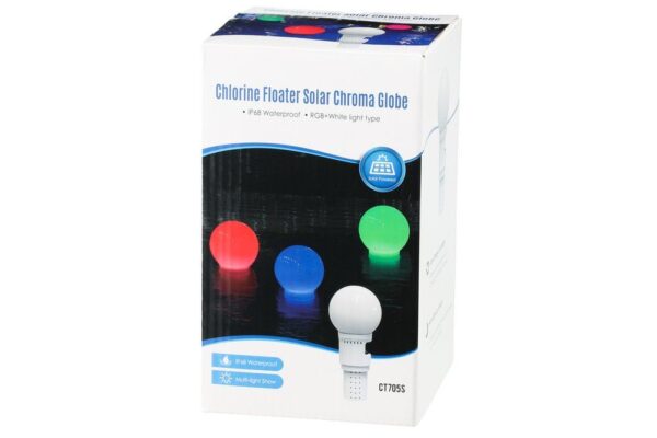 Ujuv LED valgusti Venice värvimuutev