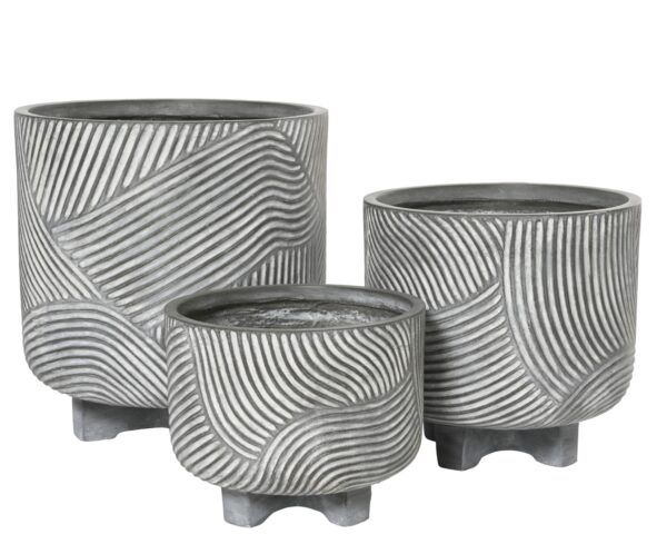 Lillepott Kane Ø32x h25,5cm hall