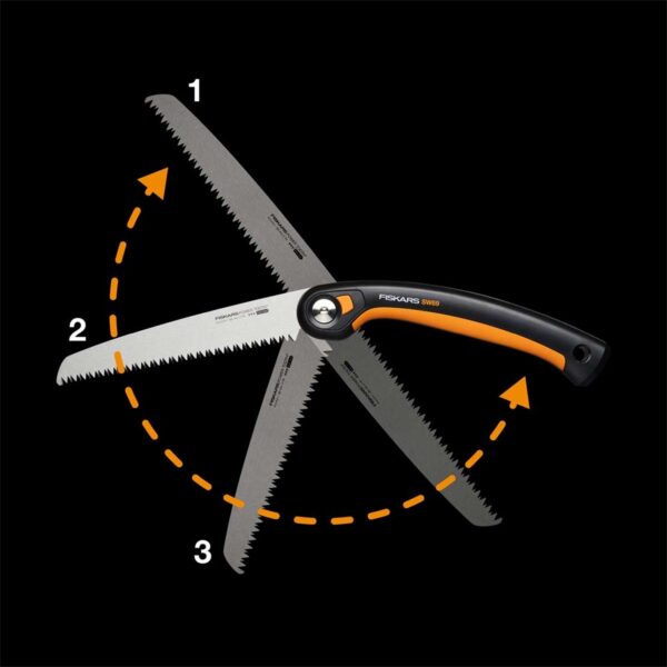 Aiasaag Fiskars SW69 Plus kokkupandav