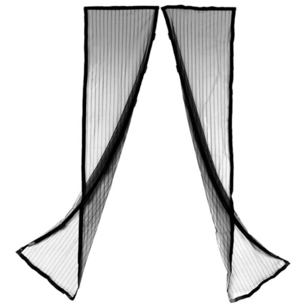 Putukavõrk uksele magnetiga must 100x220cm
