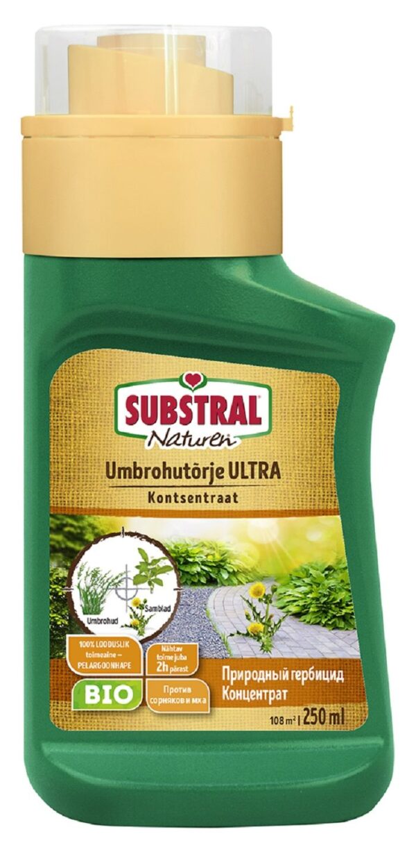 Umbrohutõrje Substral Naturen ULTRA kontsentraat 250ml