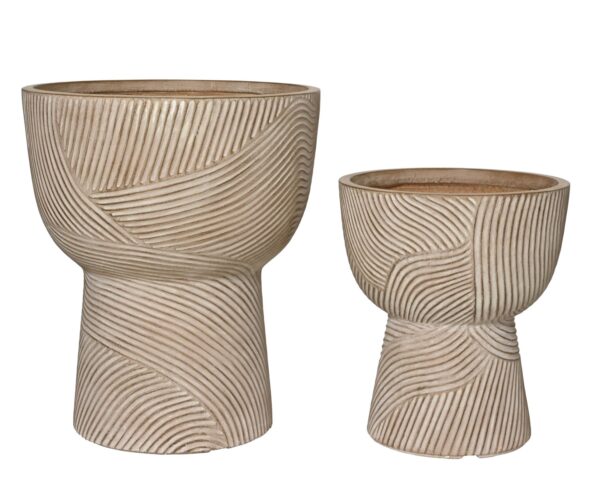 Lillepott Kane Ø50,5x h59,5cm beež