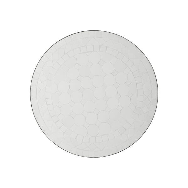 Aialaud Venice must ja valge Ø70x h72cm