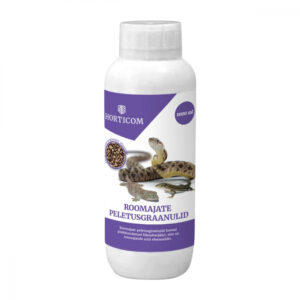 Roomajate peletusgraanulid Horticom 1000ml