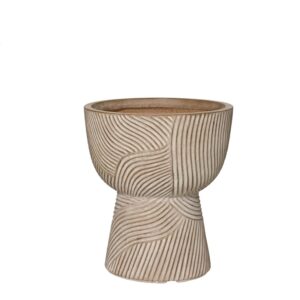 Lillepott Kane Ø44,5x h38,5cm beež