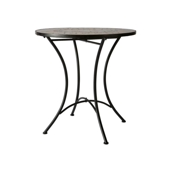 Aialaud Venice must ja beež Ø70x h72cm