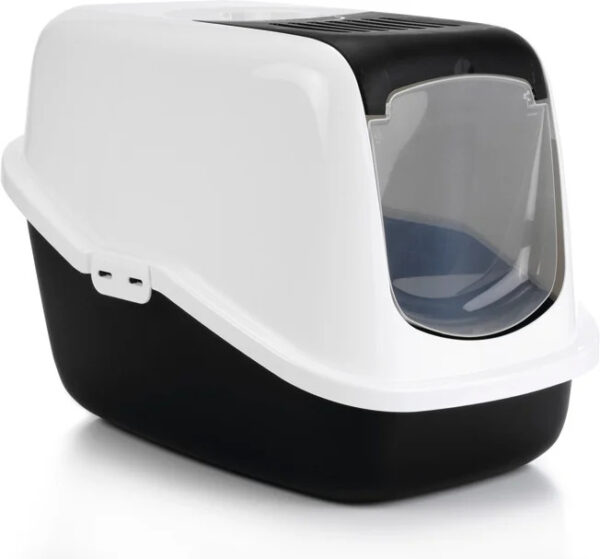 Beeztees liivakast kassile Nestor must/valge 56x39x h39cm