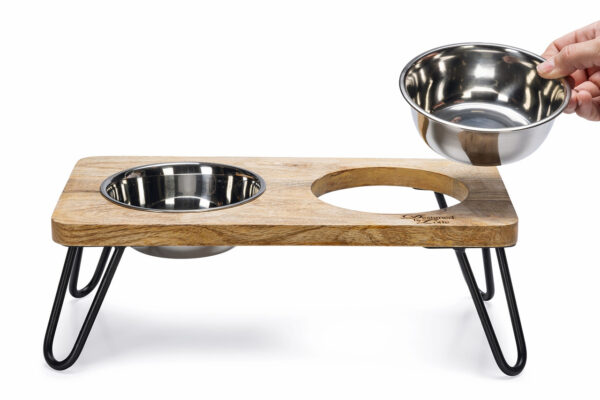 Sööginõude komplekt kassile Linga 31x16x h10cm