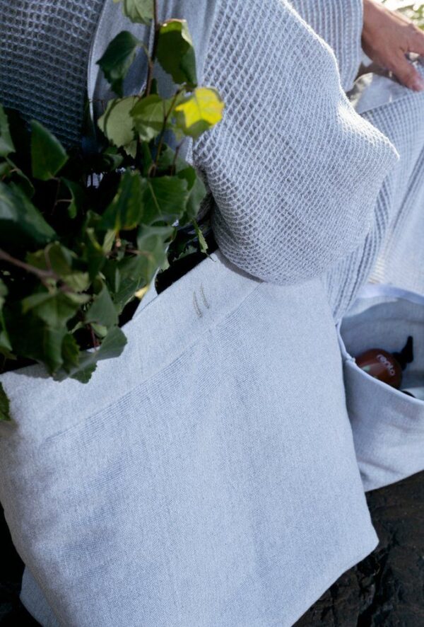 Sauna tekstiilkott Rento hall 50x20x h35cm