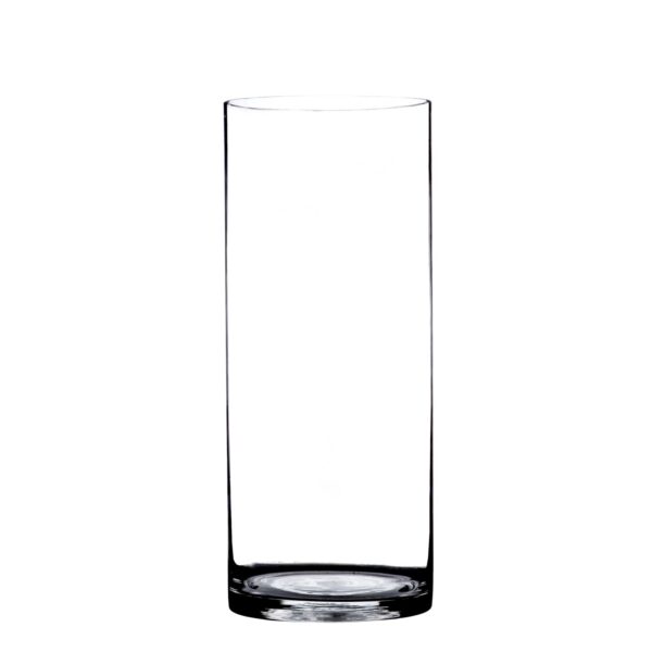 Vaas Cylinder klaas läbipaistev Ø10x h25cm