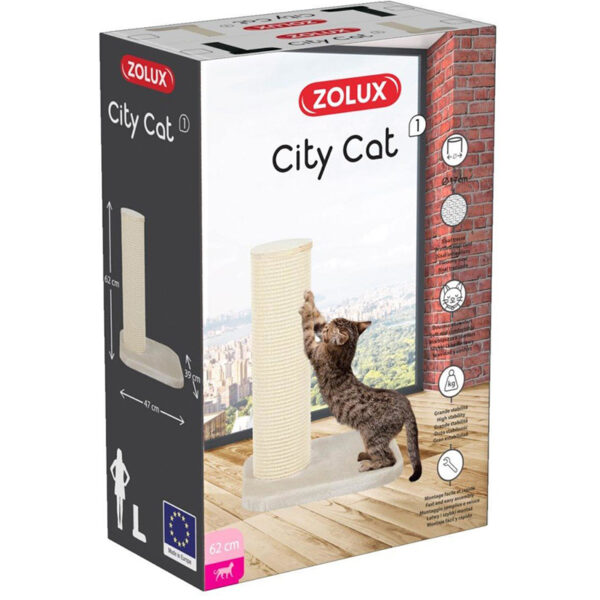 Zolux ronimispuu kassile City beež 47x39x h62cm