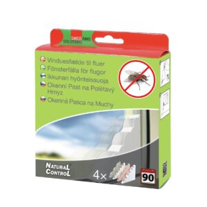 Kärbsepüünis aknale värviline 4tk/pakis