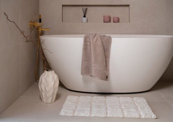 Vannimatt Mateo valge 60x110cm